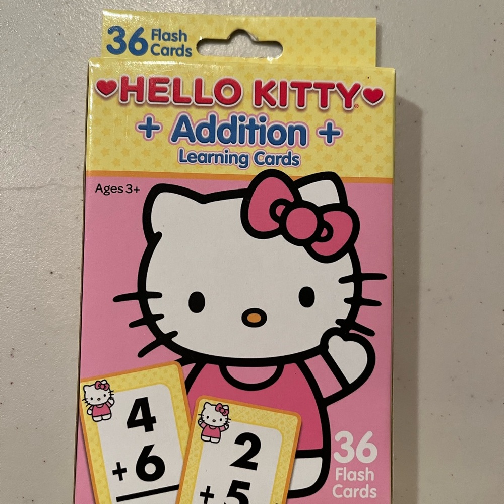 Hello Kitty Addition Learning Cards - Picture 4 of 4